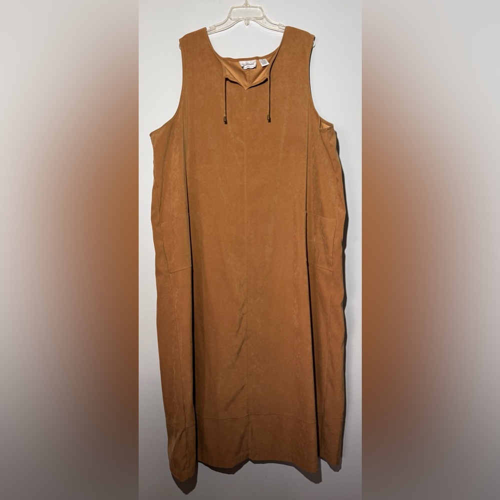 Beige sleeveless dress